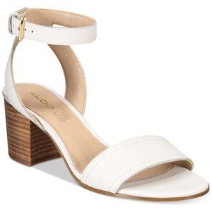 ::SOLD:: Aldo Wood Block Heel Sandals